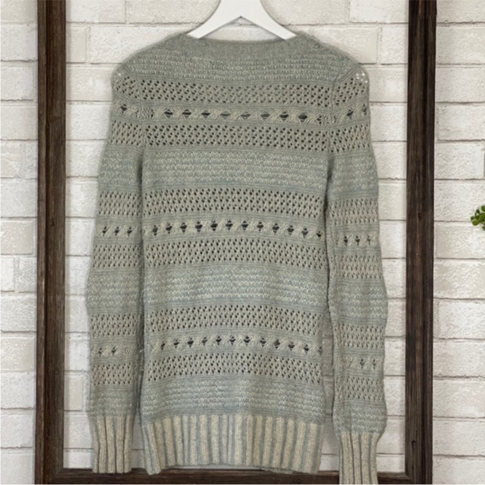 Sleeping on Snow Cable Knit Zip Cardigan - Picture 5 of 8